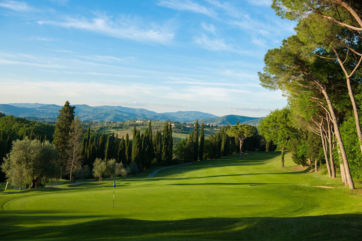 Golfing in Tuscany